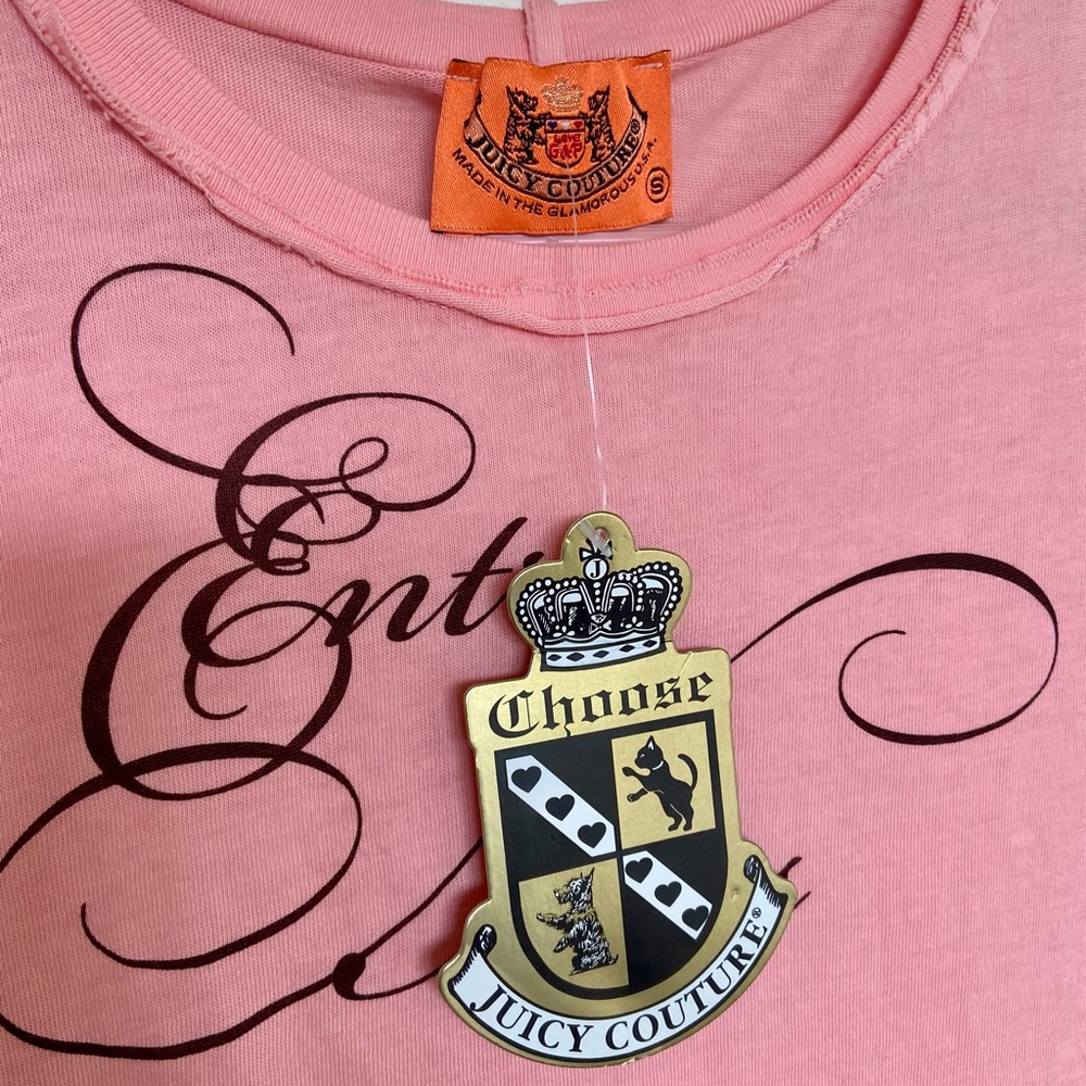 NWT Rare Juicy Couture T-shirt - Picture 3 of 4